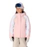 GIRLS HOLOGRAM™ INSULATED JACKET - LOTUS COLORBLOCK