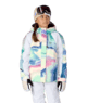 GIRLS HOLOGRAM™ INSULATED JACKET - WASABI SEDIMENTARY