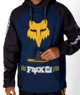 MENS FOX RACING WATERPROOF HOODY - FOX NAVY COLORBLOCK