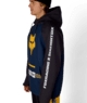 MENS FOX RACING WATERPROOF HOODY - FOX NAVY COLORBLOCK