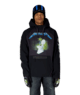 MENS METALLICA WATERPROOF HOODY - METALLICA BLACK