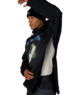 MENS METALLICA WATERPROOF HOODY - METALLICA BLACK