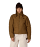 WOMENS GRACIOUS PUFFER JACKET - DARK EARTH