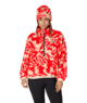 WOMENS CHIMAY FLEECE ANORAK - SOLAR REVERB