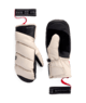 WOMENS GORE-TEX BUFFER™ INSULATED MITT - LIMESTONE