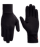 WOMENS FLEECE GLOVE LINER - BLACK