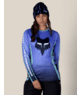 WOMENS FOX RACING BASE LAYER LS - FOX ALPENGLOW BLUE