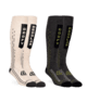 MEN’S MERINO BALANCE SOCK - 2PK - ASSORTED