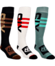MENS SWISS SOCKS - 3PK - ASSORTED