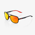 Kasia - Negro Soft Tact - Lente Espejo Multicapa HiPER Rojo