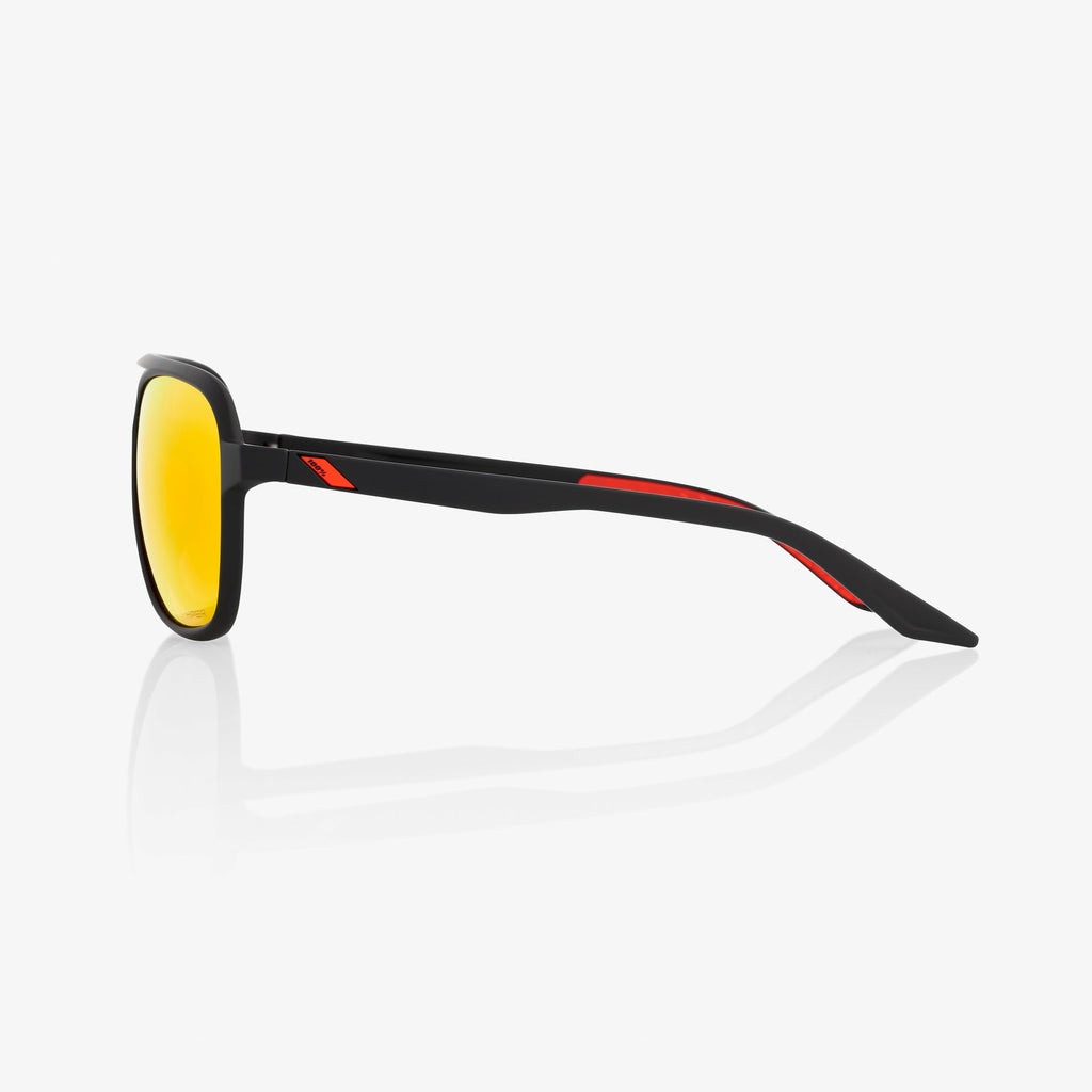 Kasia - Negro Soft Tact - Lente Espejo Multicapa HiPER Rojo