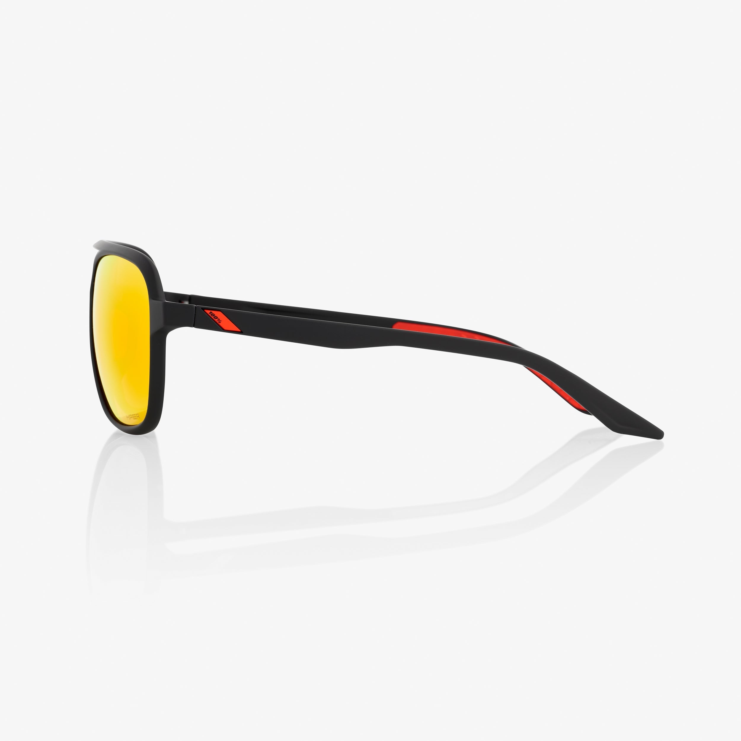 Kasia - Negro Soft Tact - Lente Espejo Multicapa HiPER Rojo
