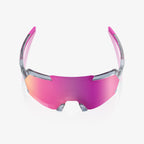 KORBIN - Gris Translúcido Brillante - Espejo Multicapa Violeta