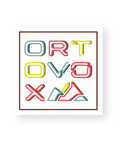 "STICKER LOGO SQUARE" - "diverse Farben"