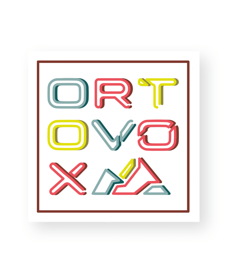 "STICKER LOGO SQUARE" - "diverse Farben"