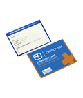 "Emergency Card" - "diverse Farben"