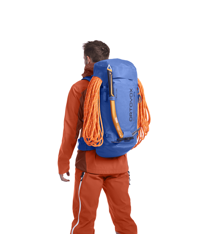 "PEAK 40 DRY" - "just blue"