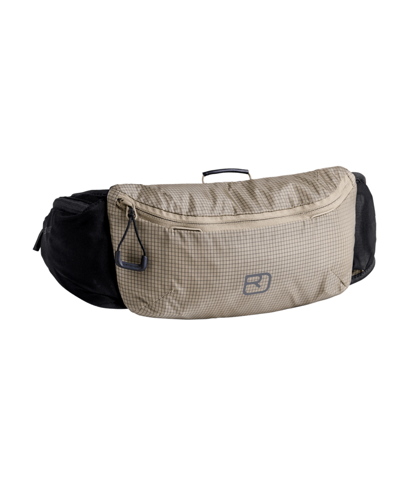 "SEQUENCE HIP POUCH 1" - "dark linen"