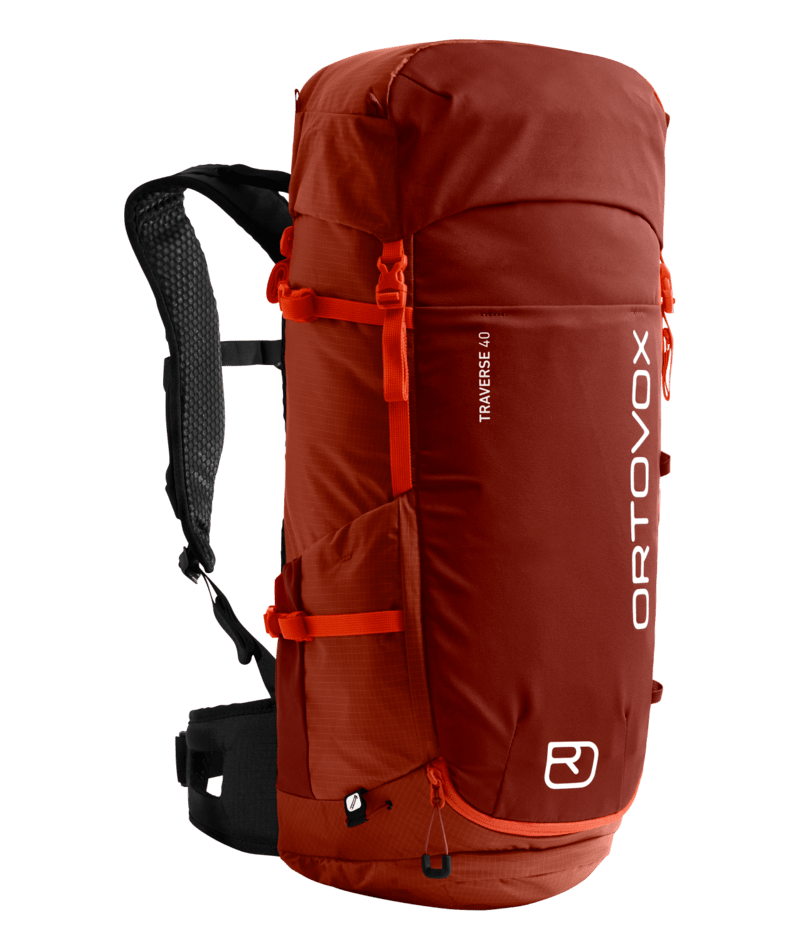 "TRAVERSE 40" - "hot orange"