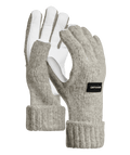 "CLASSIC WOOL GLOVE LEATHER" - "grey blend"