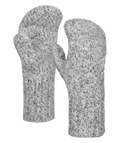 "CLASSIC WOOL MITTEN" - "grey blend"