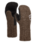 "CLASSIC WOOL MITTEN LEATHER" - "black sheep"