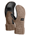 "CLASSIC WOOL MITTEN LEATHER" - "black sheep"