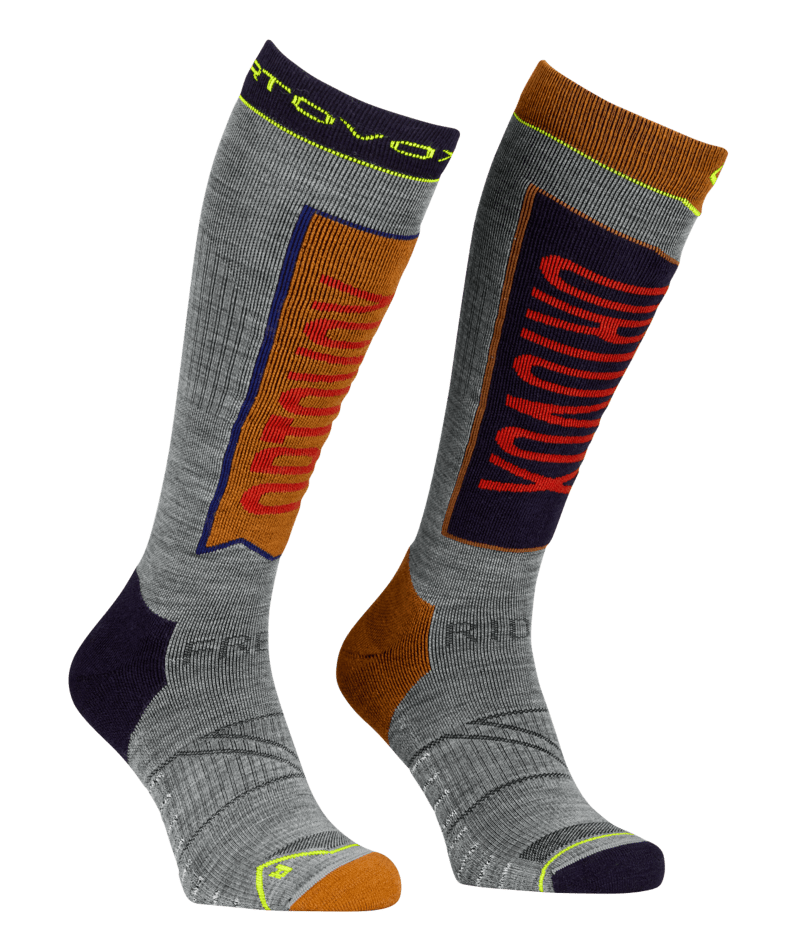 "FREERIDE LONG SOCKS M" - "clay orange"