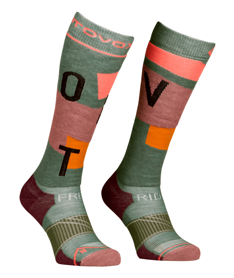 "FREERIDE LONG SOCKS COZY W" - "wild herbs"