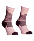 "ALL MOUNTAIN MID SOCKS W" - "dawn rose"