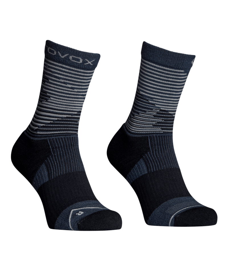 "ALL MOUNTAIN MID SOCKS W" - "black raven"