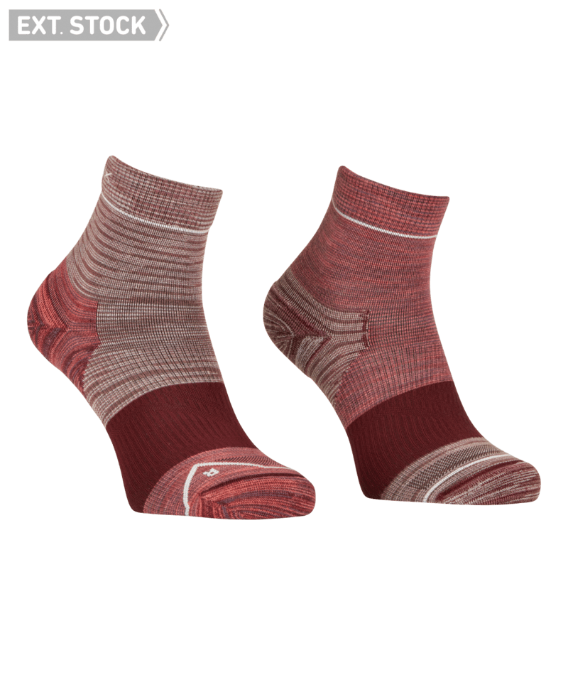 "ALPINE QUARTER SOCKS W" - "wild rose"