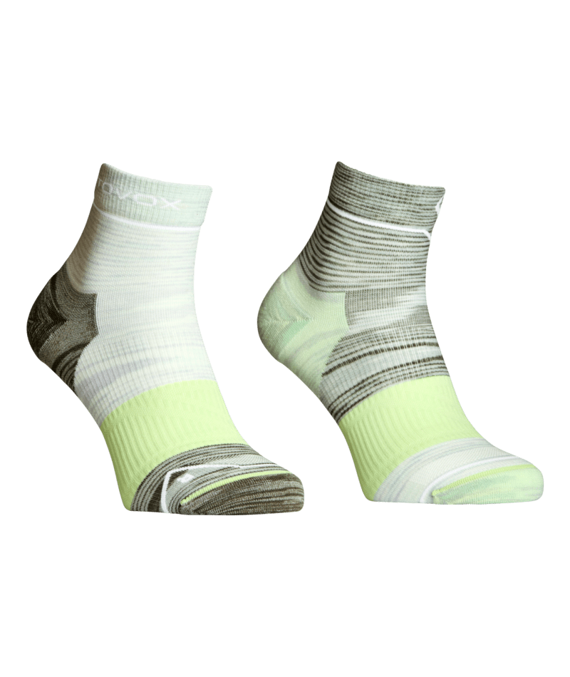 "ALPINE QUARTER SOCKS W" - "green acid"