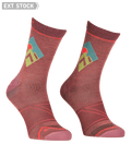 "ALPINE LIGHT COMP MID SOCKS W" - "wild rose"