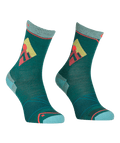 "ALPINE LIGHT COMP MID SOCKS W" - "pacific green"