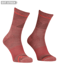 "ALPINE PRO COMP MID SOCKS W" - "wild rose"