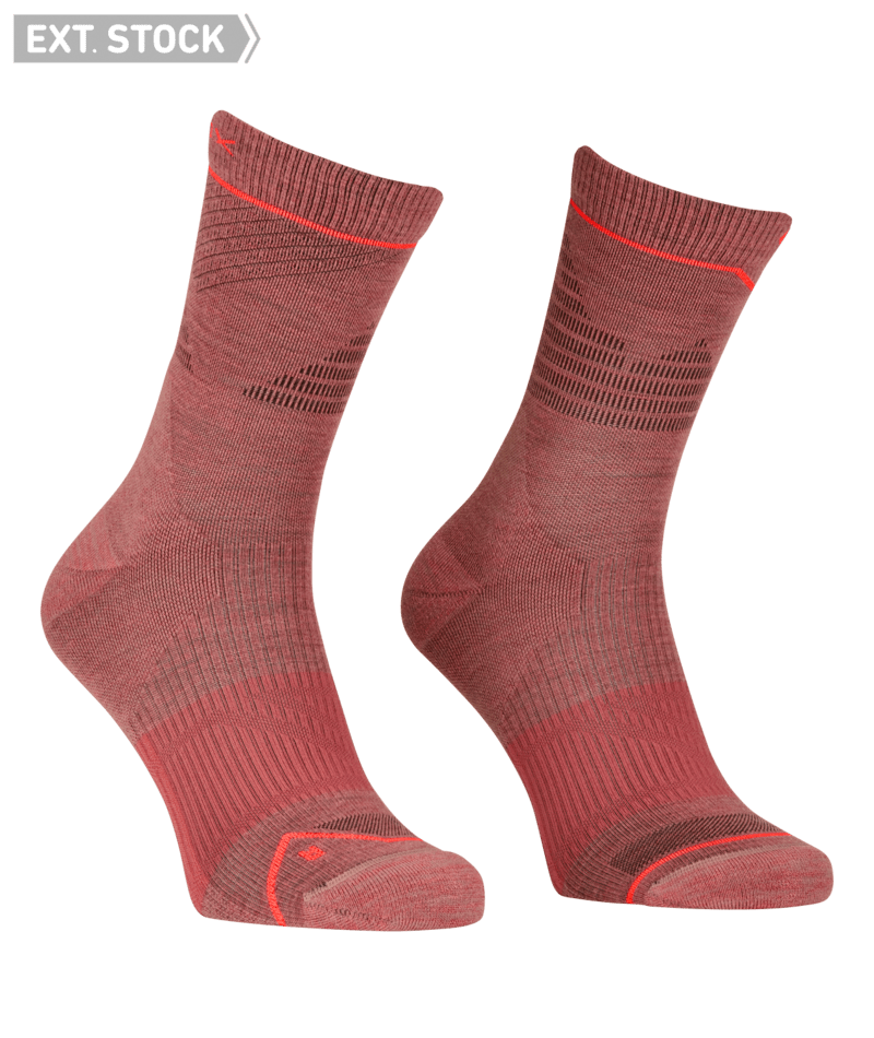 "ALPINE PRO COMP MID SOCKS W" - "wild rose"