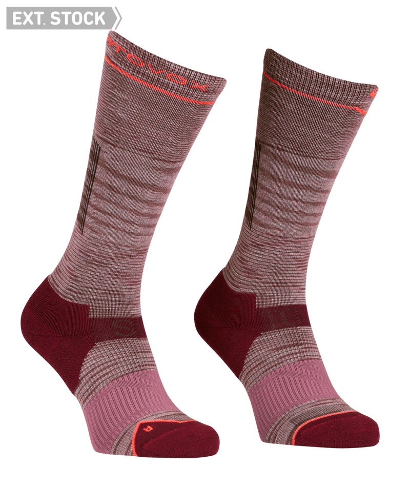 "SKI TOUR LT COMP LONG SOCKS W" - "mountain rose blend"