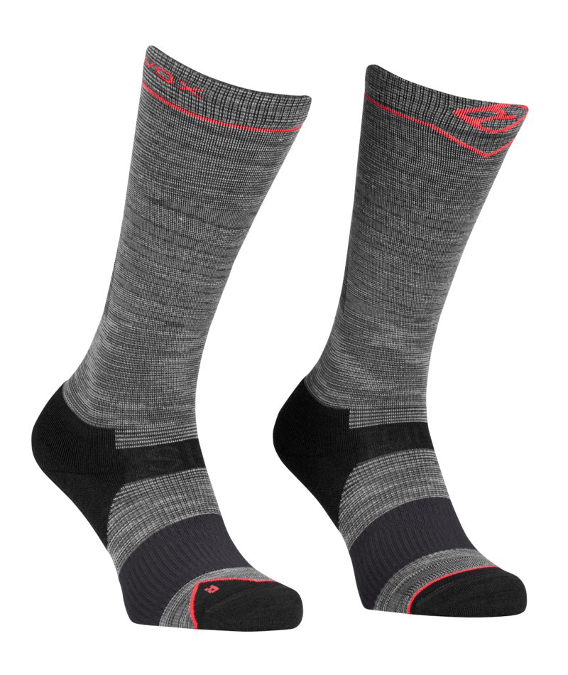 "SKI TOUR LT COMP LONG SOCKS W" - "iron grey blend"