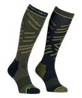 "SKI TOUR LONG SOCKS M" - "dark wild herbs"