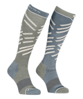 "SKI TOUR LONG SOCKS M" - "green sage"