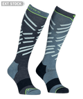 "SKI TOUR LONG SOCKS M" - "black raven"