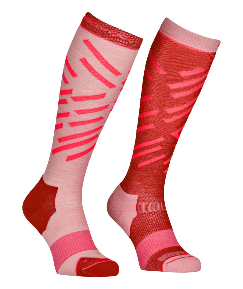 "SKI TOUR LONG SOCKS W" - "sunset orange"