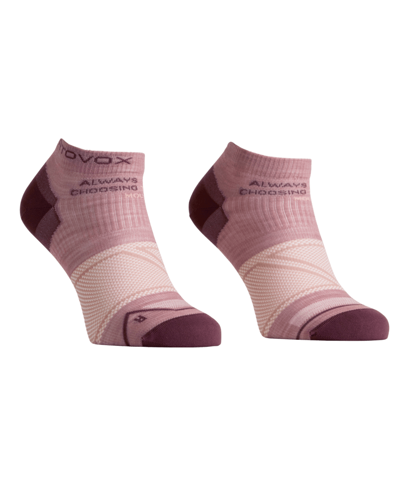 "ALPINE LIGHT LOW SOCKS W" - "dusk rose"