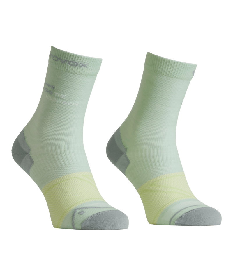 "ALPINE LIGHT COMP MID SOCKS W" - "green acid"