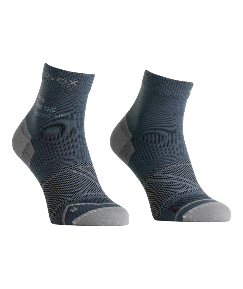 "ALPINE LIGHT QUARTER SOCKS W" - "dark arctic grey"