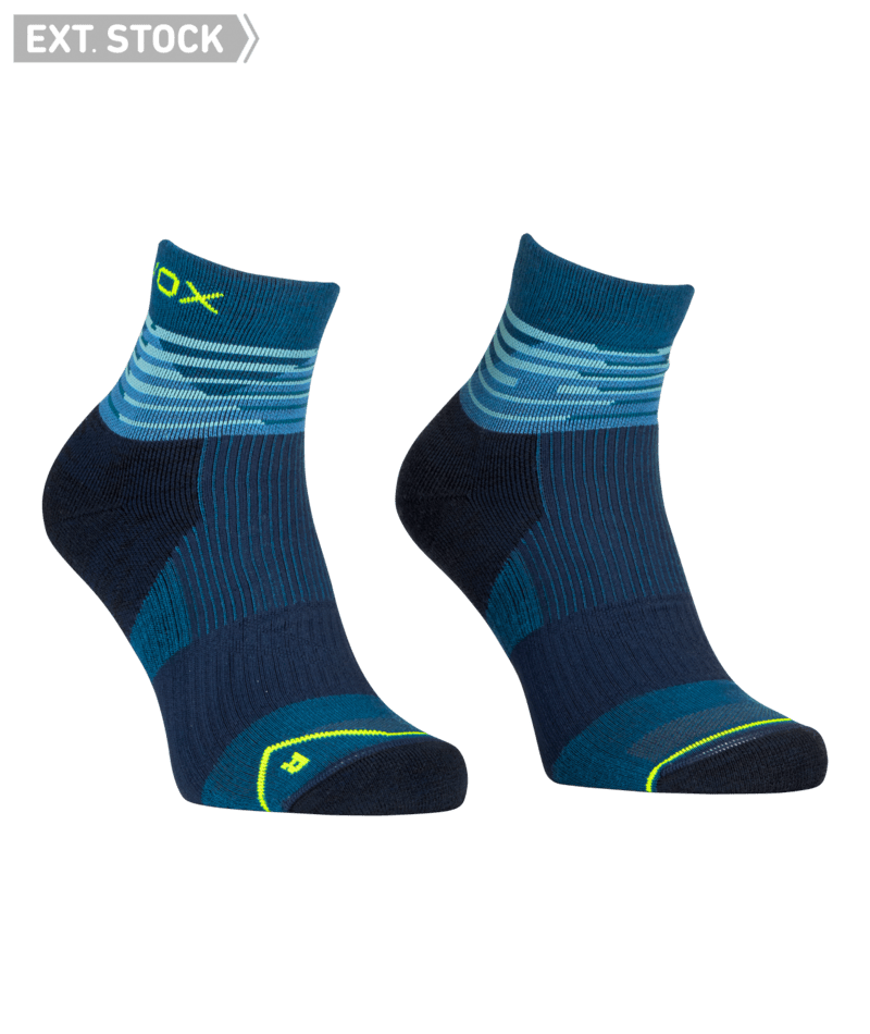 "ALL MOUNTAIN QUARTER SOCKS M" - "petrol blue"
