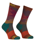 "ALL MOUNTAIN MID SOCKS M" - "clay orange"