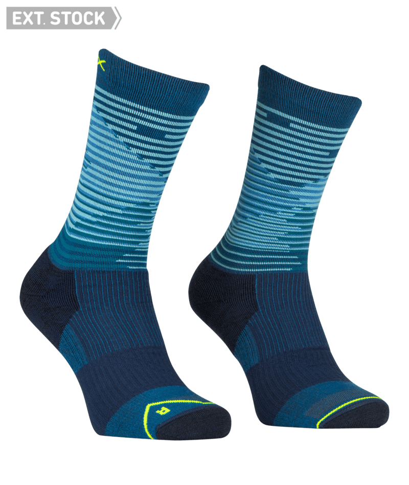 "ALL MOUNTAIN MID SOCKS M" - "petrol blue"