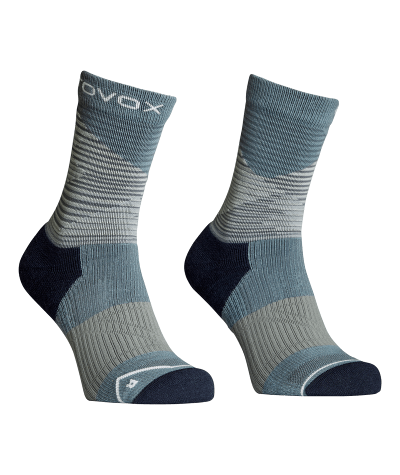 "ALL MOUNTAIN MID SOCKS M" - "icy shore"